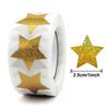 500pcs Glitter Star Stickers for Kids Reward Foil Student Behavior Planner Classroom Incentive Supplies Christmas Decorate Gifts