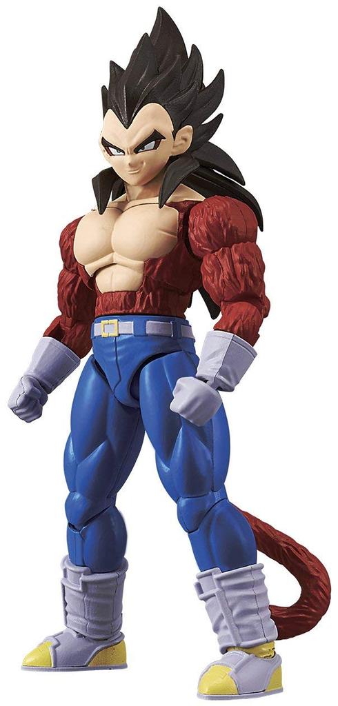 Standard Dragon Ball Super Saiyan 4 Vegeta Plastic Model Figure-rise (Renewal Version) Color-coded