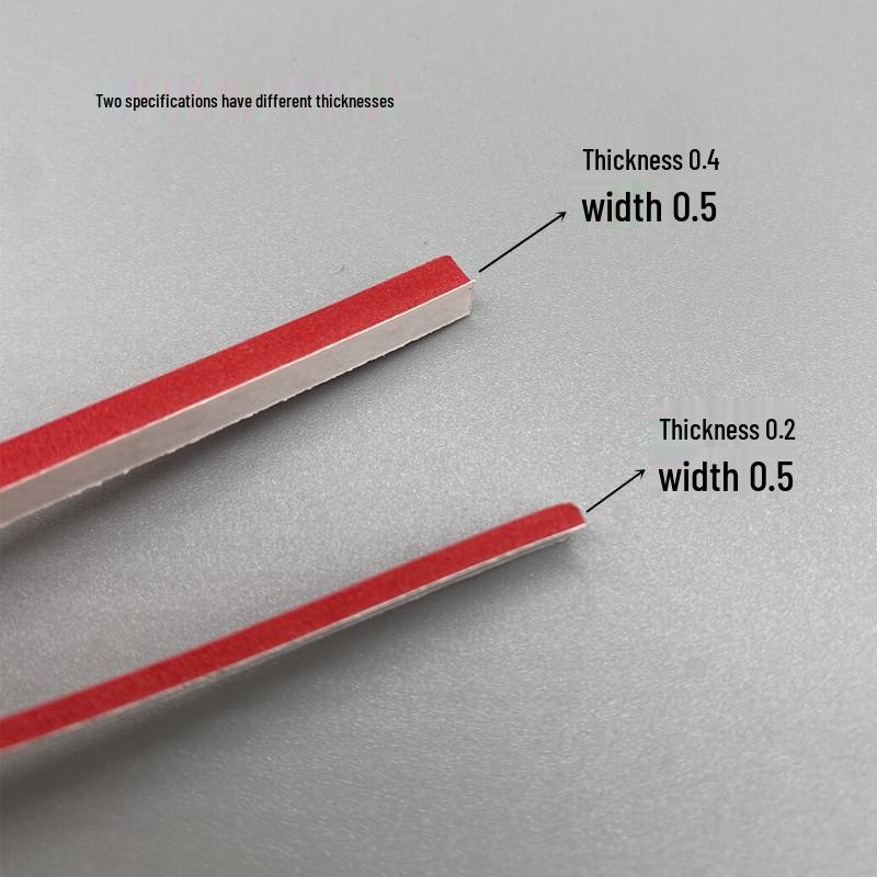 Adhesive Cotton-Backed Foam Positioning Strip