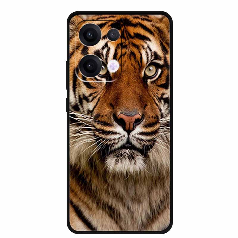 TPU Case For OPPO Reno 13 5G Phone Case Coque Shocproof Black Silicone Soft Back Cover For OPPO Reno 13 Reno13 Pro Case Funda