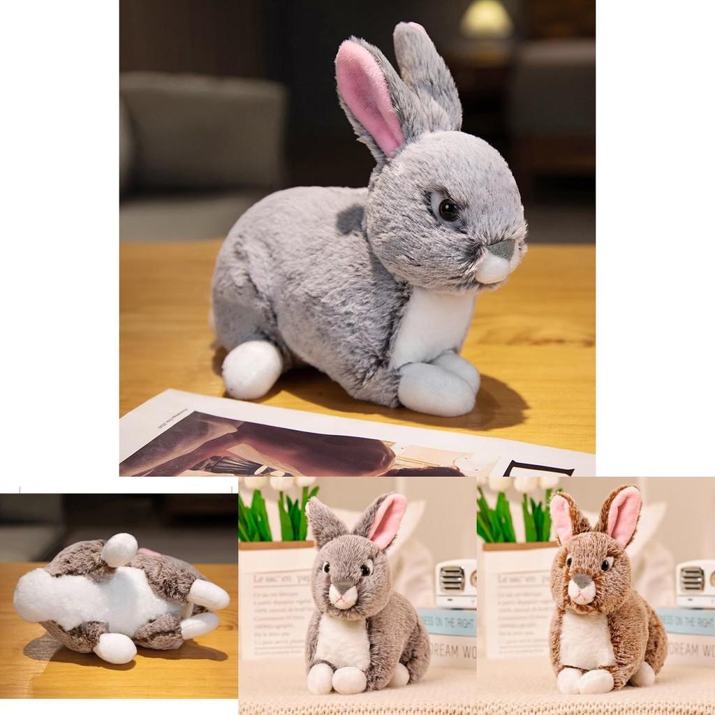Adorable Plush Rabbit Toy Soft Cute Stuffed Bunny Doll For Kids Gift And Decoration