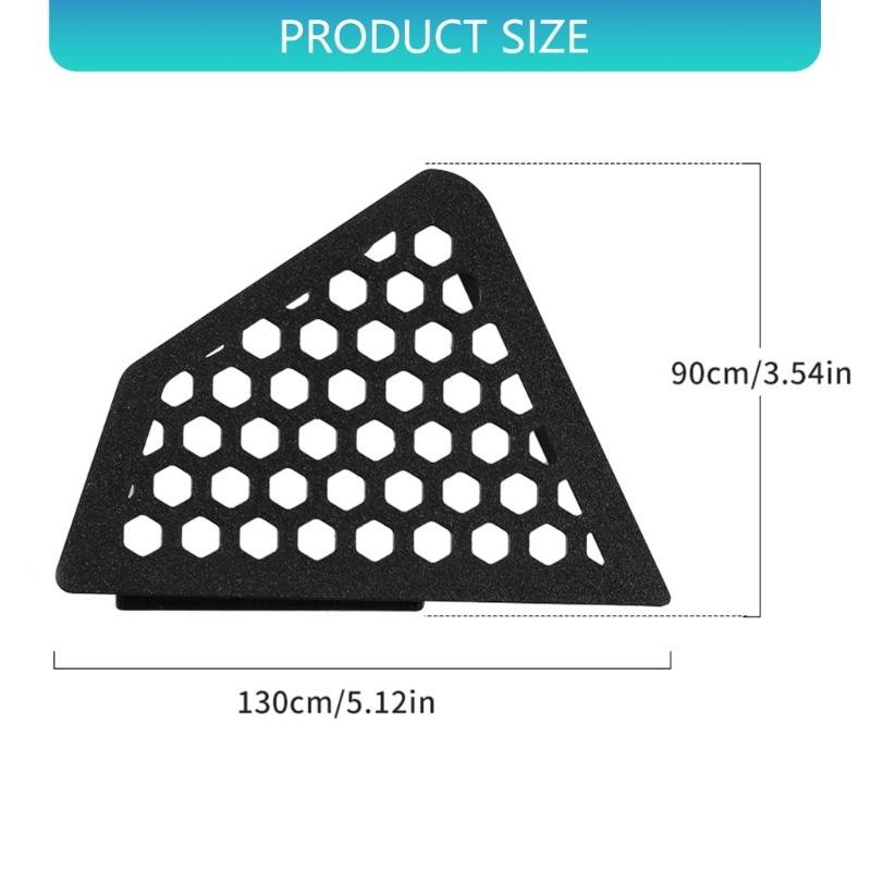 1 Pair Motorcycle Fuel Tank Cap Covers with Easy Installation For 600 900 Improved Aesthetics and Scratch Resistance