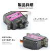 JnTech MG90S Servo, 9G Micro Servo Motor, Digital Servo, RC Servo Motor for RC Cars, Robot Arms, Remote Control Toys, and Airplanes, 180 Degree Contro