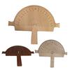 Wooden Precision Angle Finder Tool 0-180 Degrees String Line Angle Finder for Welder Carpentry DIY Projects Woodworking Builders