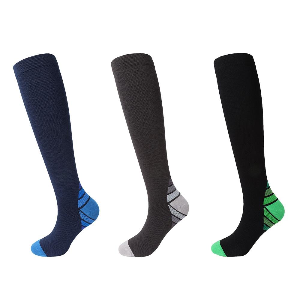 Sports Calf Socks Spring Nylon Compression Anti-Slip Antibacterial Anti-odor Sweat-Absorbing Yoga Running Mountain ODM