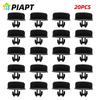 20PCS Front Bumper Lower Deflector Clips (OE# 68033794AA, 68034329AA)