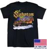 NEW Sabaton Band Merry Christmas Short Sleeve Cotton Black S-5XL T Shirt US061