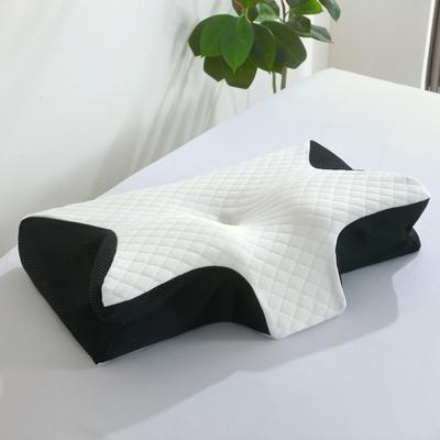 Butterfly-Shaped Memory Foam Pillow for Breathable Neck Support and Cervical Spine Comfort