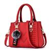 Women's Minimalist Pompom Pendant Shoulder Bag - Large Capacity Crossbody Handbag