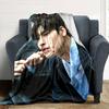 1Pc Cha Eunwoo Blanket Soft Comfortable Polyester Blanket All Seasons Use Suitable Bedroom Office Outdoor Ideal Christmas Gift Choice Print Home Blank