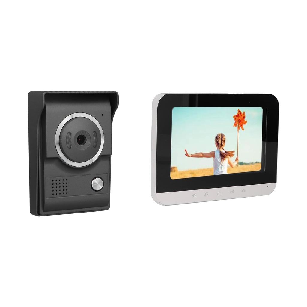Smart Doorbell High Definition LCD Visual Multifunctional Video Doorbell 100?240V for Home Office