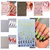 2024 Chinese New Year Chinese Dragon Nail Stickers Dragon Nail Art Decorations  Lady