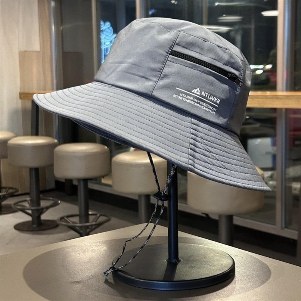 New Anti-Sun Bucket Hat Adjustable Breathable Sunscreen Hat Anti-UV Visor Cap Gift
