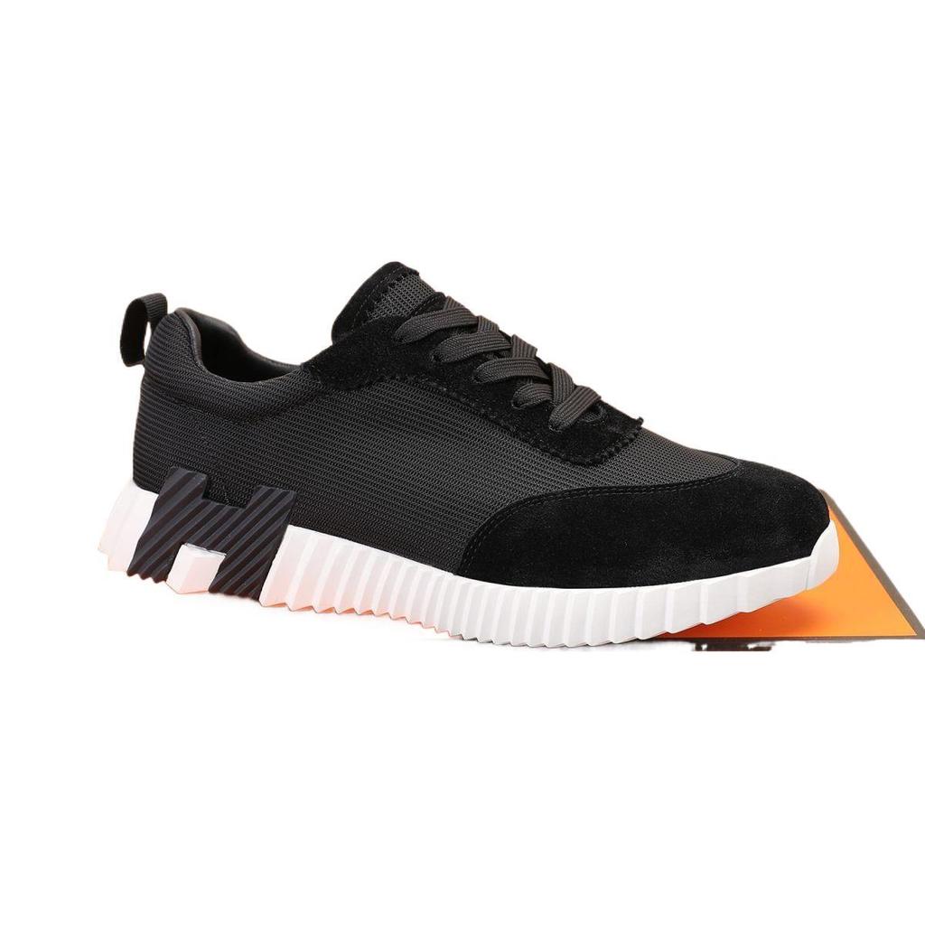 Men's 2025 Sporty Casual Thick-Soled Mesh Fashion Shoes with H Letter Design