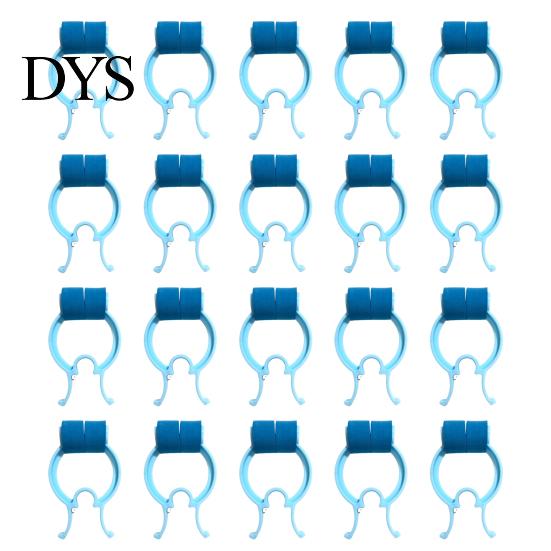 Ergonomic Nose Clamp 20Pcs Swimming Clip Respiratory Training Pulmonary Function Test Soft Foam Nasal Kids Adults Accidental Emergency Nosebleeds