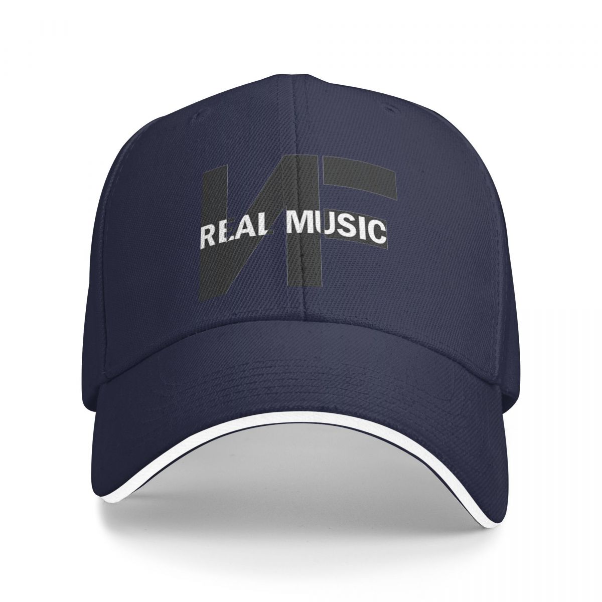 

NF Real Music Logo Trucker Cap Outfits Classic Snapback Hat Для жінок унісекс Casquette Fit All Size One Size