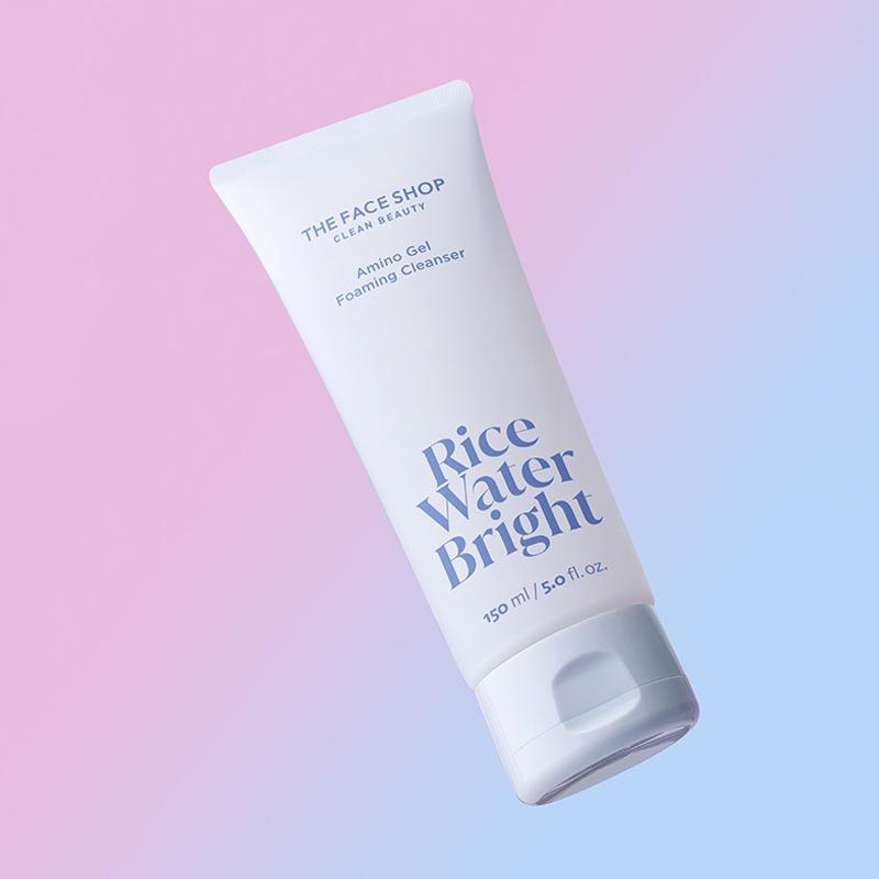 The Face Shop Rice Water Bright Amino Gel Foaming Cleanser 150ml