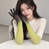 Transparent Sunscreen Mittens Ultra-thin Mesh Full Finger Gloves  Dress Gloves