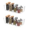 A95I-Pantry Organizers And Storage Bins With 3 Removable Plastic Clear Dividers, BPA-Free Fridge Organizer