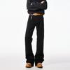 Paris Youth Bootcut Scimitar Jeans: Men's Autumn/Winter Loose-Fit Micro-Flare Straight Leg Pants
