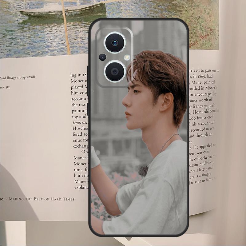 Wang Yibo Cover For OPPO Reno 8 7 Lite 11F 12F 13F 14F 10 12 13 14 Pro OPPO Find X8 X5 X6 X9 Pro Case