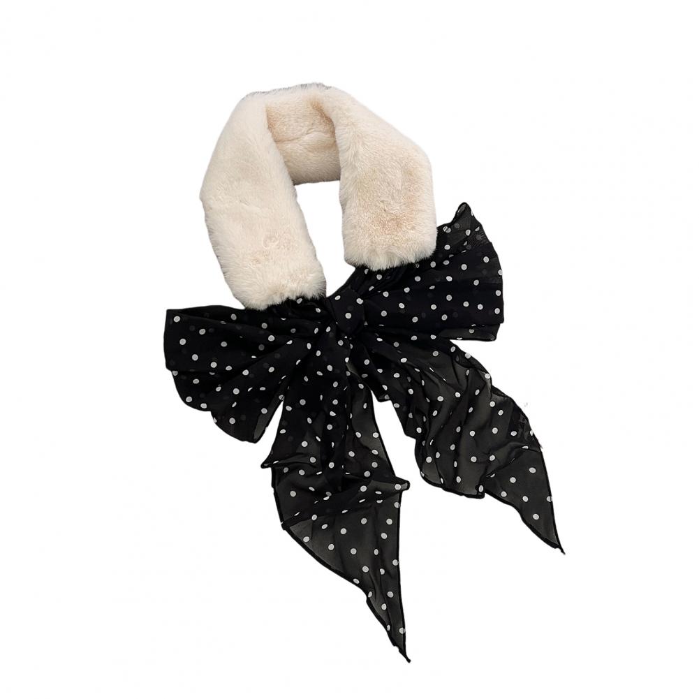 

Female s Faux Fur Collar Scarf Winter Furry Self Tie Scarf Cold Weather Neck Warmer Wrap for Ladies Daily Wear Date High Quality Practical Daily Use XXS белый