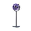 2026 Rechargeable USB Floor Fan with Oscillation, Large Wind Power, Desktop & Vertical Modes