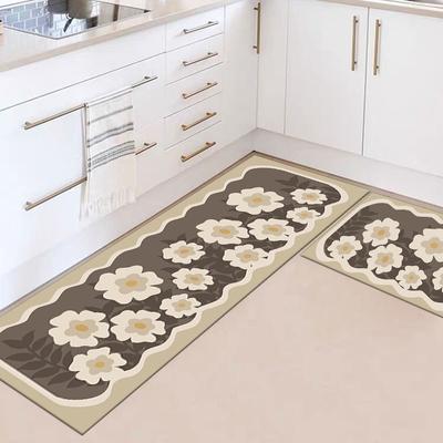 Kitchen Mat Home Floor Decor Bedroom Living Room Long Rug Hallway Carpet Bathroom Anti -Slip Absorbent Rectangle Entrance Doormat