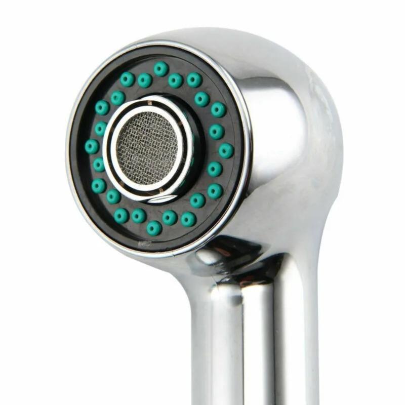 1*Spray Head 18*7cm 2 Function Replacement Pull Out Spray Shower Head Kitchen Mixer Tap Setting Replacement Spare