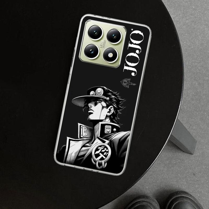 JoJo's Bizarre Adventure Kujo Jotaro Phone Case Cover for Xiaomi Redmi Note 15 14 13 12 11 Pro Plus 14S 12S 11S 11T 11E 10S 10 C