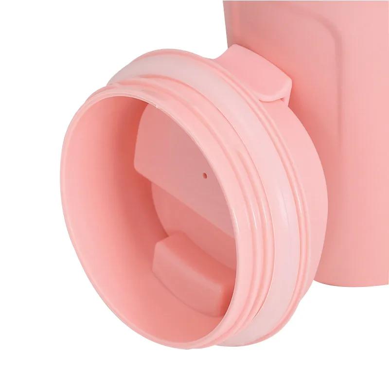 500ml Coffee Cup Stainless Steel Doublelayer Insulated Cup Cold Insulated Ice Cream Cup Reusable Portable Water Cup Gift Cup Customizable LOGO Ya985