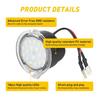 2PCS Car LED Rear Side Mirror View Puddle Light For Ford F150 Edge Expedion Flex