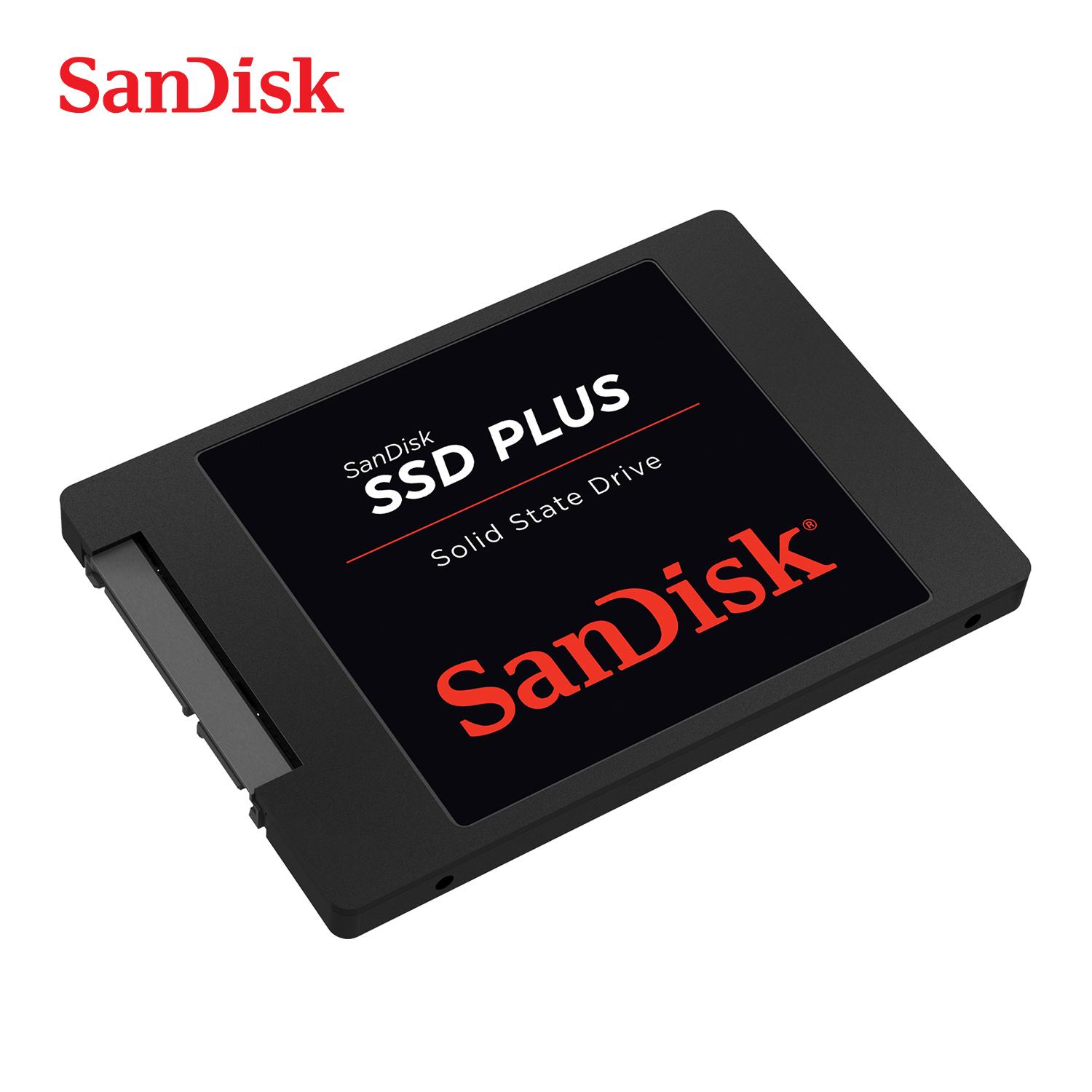 

SanDisk SSD PLUS 480GB Internal SSD SATA3 2.5 Internal Solid State Disk Hard Drive 2TB 1TB 240GB SATA III Original For Laptop Desktop PC 480GB