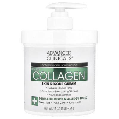 Collagen Skin Rescue Cream, 454G(16Oz)