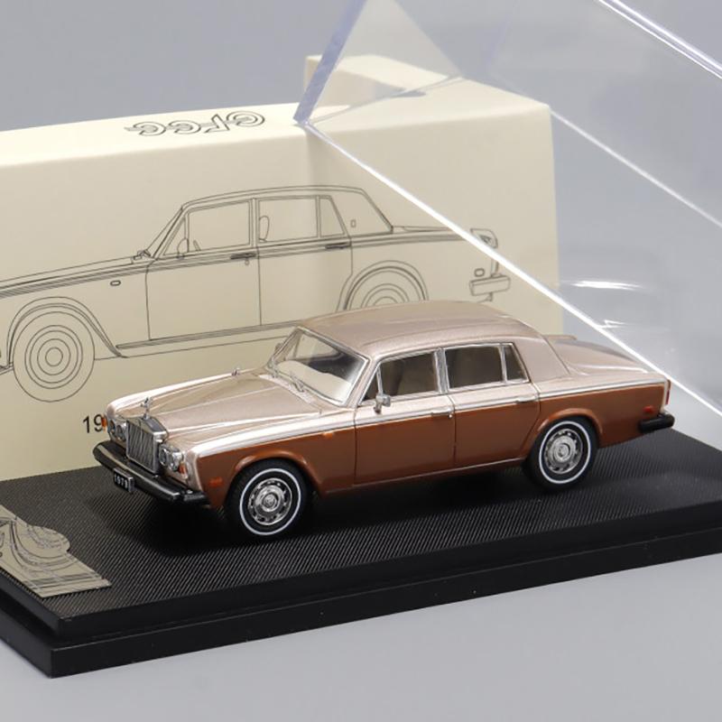 GFCC 1:64 Rolls Royce Silver Shadow 1979 Alloy Car Diecasts & Toy Vehicles Car Model Miniature Scale Model Car For Children