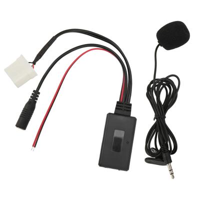 Adattatore Cavo Bluetooth 5.0 Ingresso AUX Microfono Vivavoce ISO Sostituzione per Mazda MX5 dal 2006 in poi
