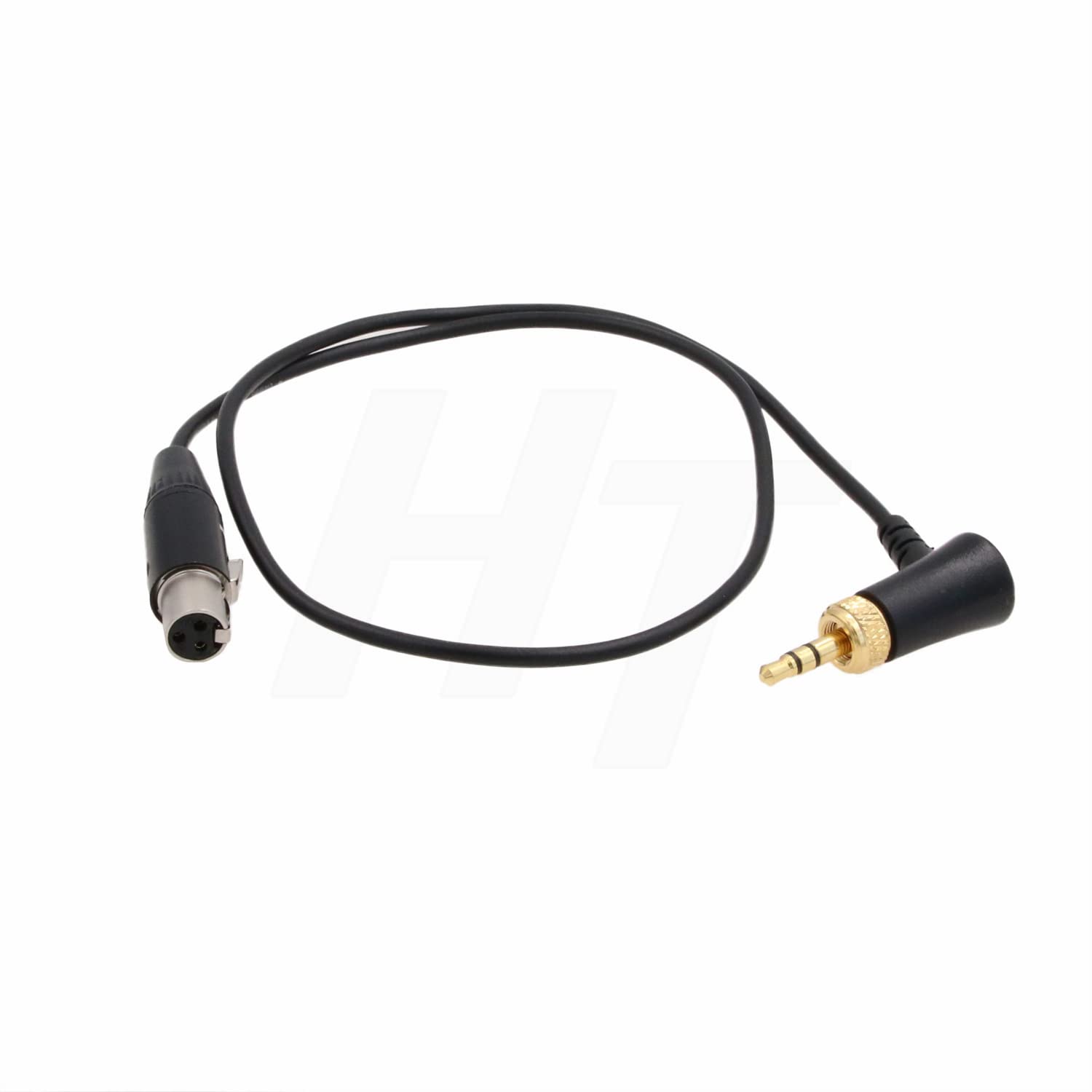 

HangTon Locking Mini XLR TA3F Audio Cable for Sennheiser EK Sony Receiver to Sound Devices Mixer Line 3.5mm UWP-D11 чорний