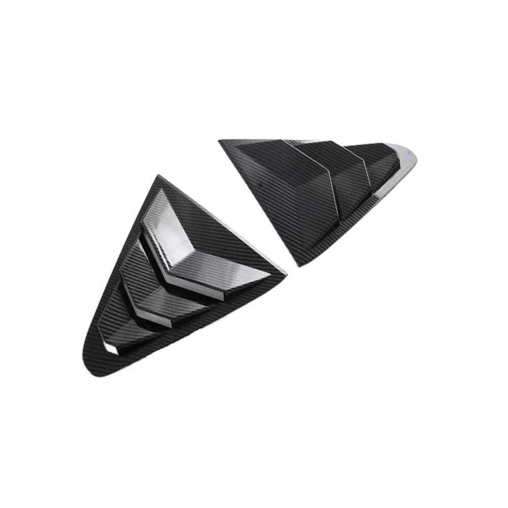 

Для Subaru Crosstrek 2025 Автомобиль Задняя Решетка Окна Боковая Крышка Жалюзи Накладка Стикер Вентиляционное Отверстие Ковш ABS Аксессуары из Углеродного Волокна Авто