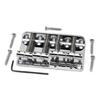 4 String Bass Bridge Assembly, 4 String Bass Bridge for 4 Strings Electric Bass