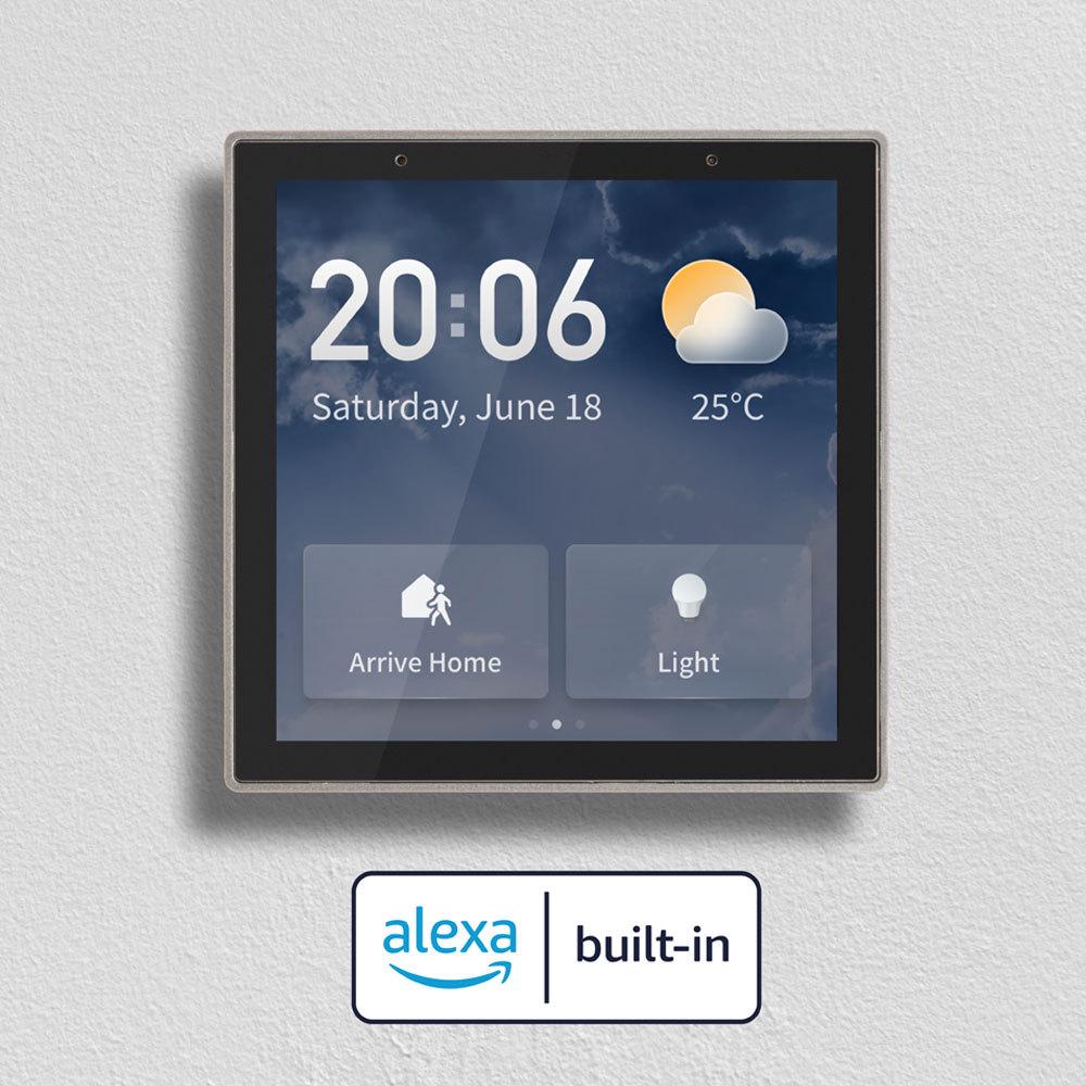 Graffiti Smart Home 4  EU Control Panel with ZigBee Gateway & Alexa Voice Control