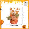 Fall Pumpkin Decor Artificial Decoration Decorative for Tabletop Centerpiece