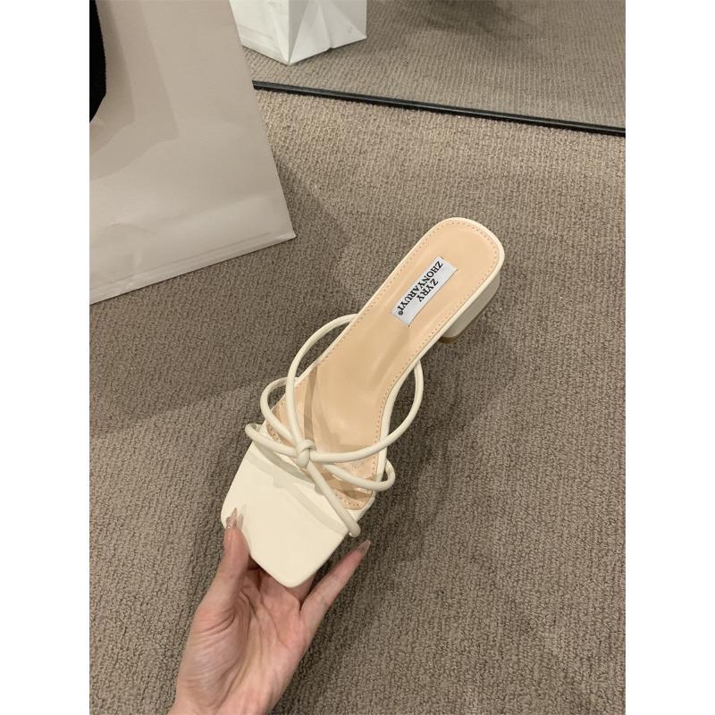 Silver with skirt outer shoes thick heel sandals square head spring and summer women s sandals high heels high heels 40 2790₽