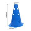 12/18Pcs Plastic Traffic Cone Football Training Maker Bucket Skate Obstacle Training Maker Cone Soccer Part