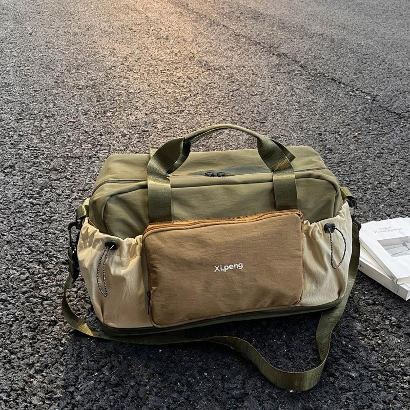 Can accommodate short-distance travel bags Women's large-capacity business travel boarding bags Hand luggage bags Dry and wet separation fitness bags