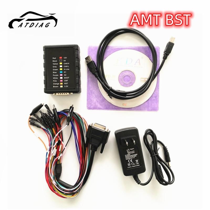 Universal ECU BENCH AMT BST Service Tool For B,MW/Benz/VOLVO/VAG/OPEL Online/Offline Read&Write V2.1.5.6 Support MG1 MD1 Protocl