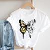 Tee Top Tshirt Fashion Clothes Unisex Butterfly 90s Trend Cute Print Lady FeUnisex Clothing Short Sleeve Printing T Casual Cartoon Graphic T-shirt