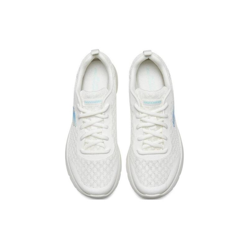 Skechers Dynamight 2.0 Women Mesh Low Running Shoes White 149542-WHT