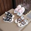 Summer New Baby Shoes Girls' Hollow-out Breathable Single Mesh Sport Sandals Boys' Soft Sole Walking Shoes