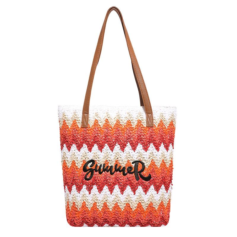 Large Capacity Women's Bag -Korean Version of the Soft and Durable Casual Fashion Chic Chic Senior Sense of High Value Shoulder Handbag