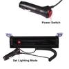 8 LED Strobe Light Suction Cup Mount Safety Light Bar Bright Warning Light  for Car Truck Vehicle